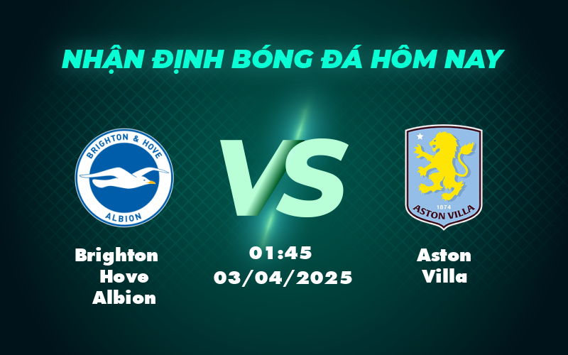 brighton hove albion aston villa 03 04 ngoai hang anh
