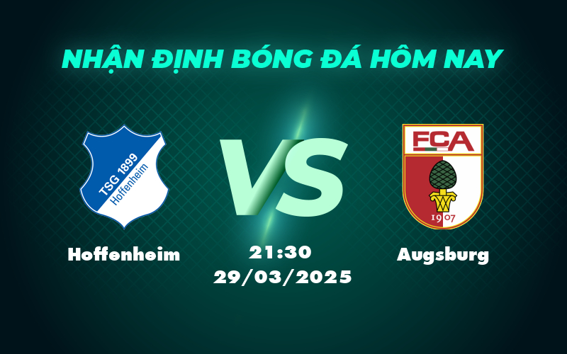 hoffenheim augsburg 29 03 bundesliga