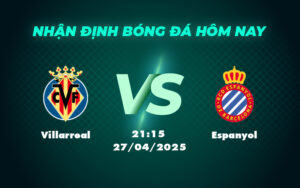 villarreal espanyol 27 04 la liga
