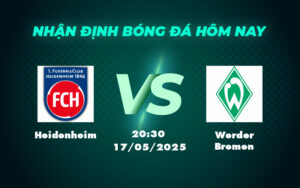 heidenheim werder bremen 17 05 bundesliga